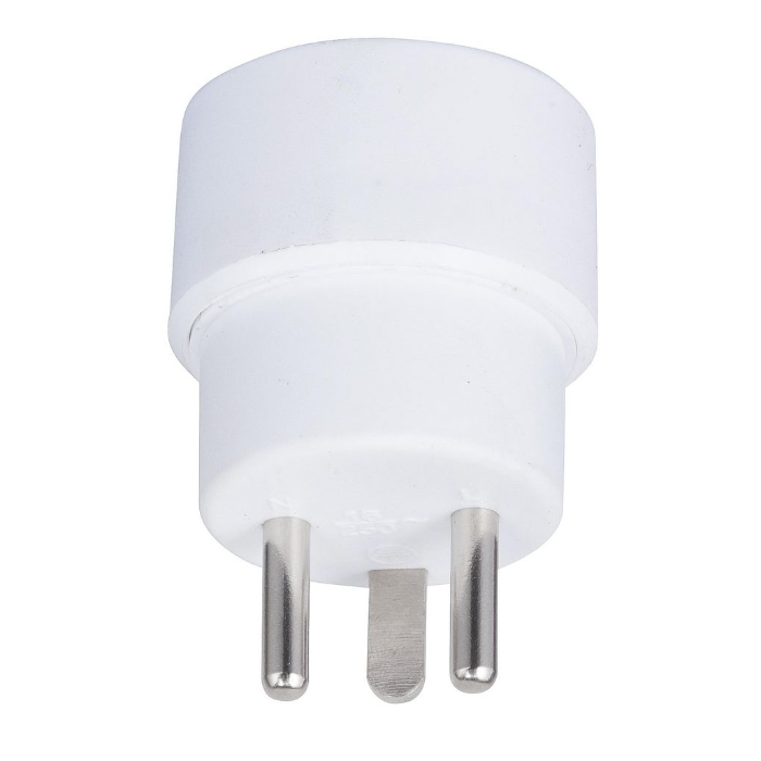 MicroConnect Schuko-adapter, DK jord til EU med jordpinne, Strømadapter, 1 Stykk, SEN-W125867831