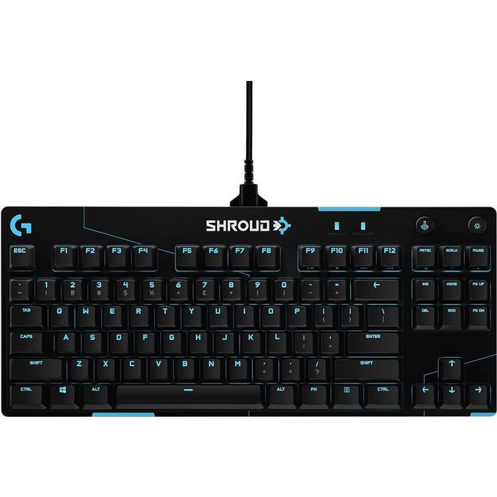 Logitech G PRO X Shroud Edition Mechanical Gaming Keyboard Series, 1 Stykk, SEN-W128232631