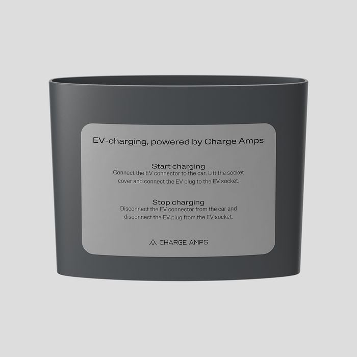 Charge Amps Dawn Pole Mount Sticker Plate, 1 Stykk, SEN-W128445982