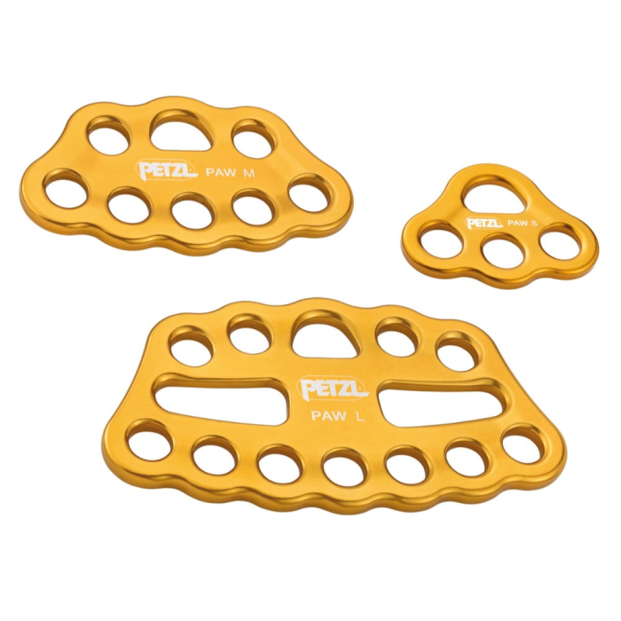 Petzl Tilbehør Paw Rigging Plate, Gul, 1 Stykke, SET-G063-A00