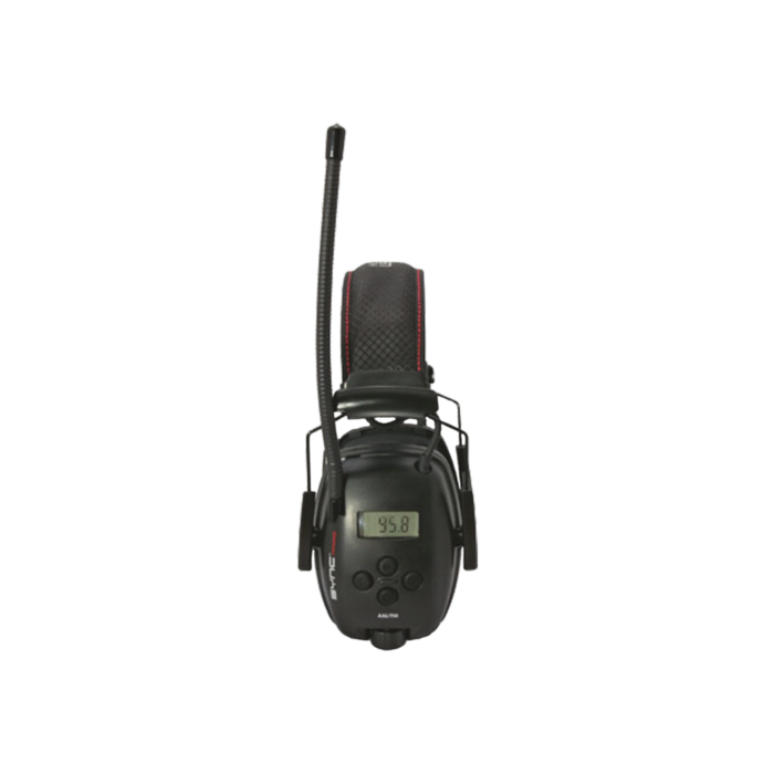 Honeywell Sync Digital AM/FM-radiohodesett, Svart, 1 Stykk, SGP-2120-00-BLK-XX