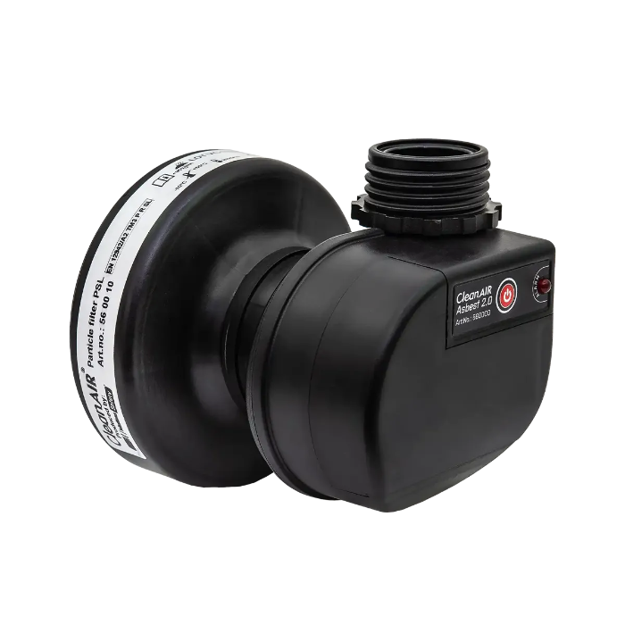 CleanAir ASBEST TURBOENHET 2.0 CLEANAIR, Sort, 1 Stykk, SGP-69590002-BLK-XX
