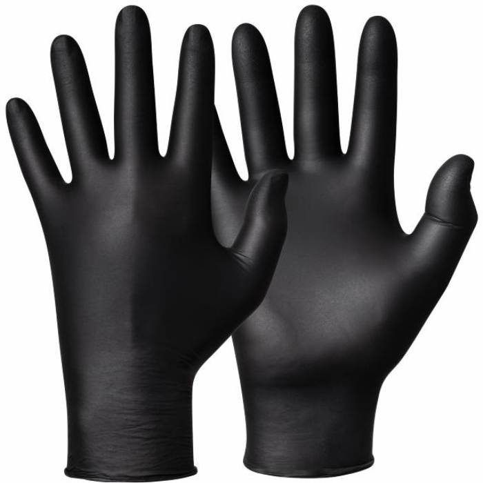 Granberg Engangshansker – Nitril, Matgodkjent, Svart, 200 stykk, 200 Stykk, SGR-114-635