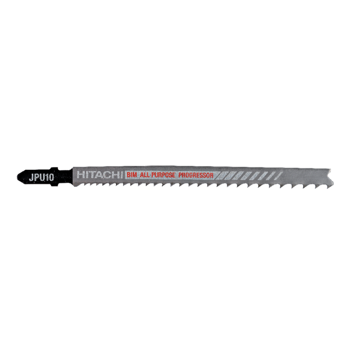 Hikoki Stikksagblad UNI/GROV JPU10 A5 – HSS, Progressiv Tannavstand, Høy Slitestyrke(750031, 1 Boks)