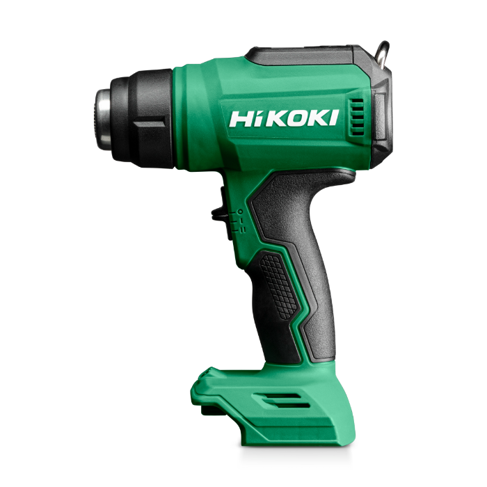 Hikoki Varmluftpistol 18V – Rask Temperaturinnstilling, LCD-Display(RH18DAW2Z, 1 Boks)