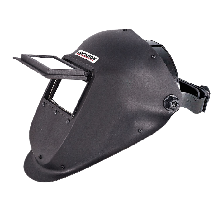 Jackson Safety WH10 FLIP-UP sveisehjelm med mineralglassskjerm 10, 6 stykker, SJS-J8070