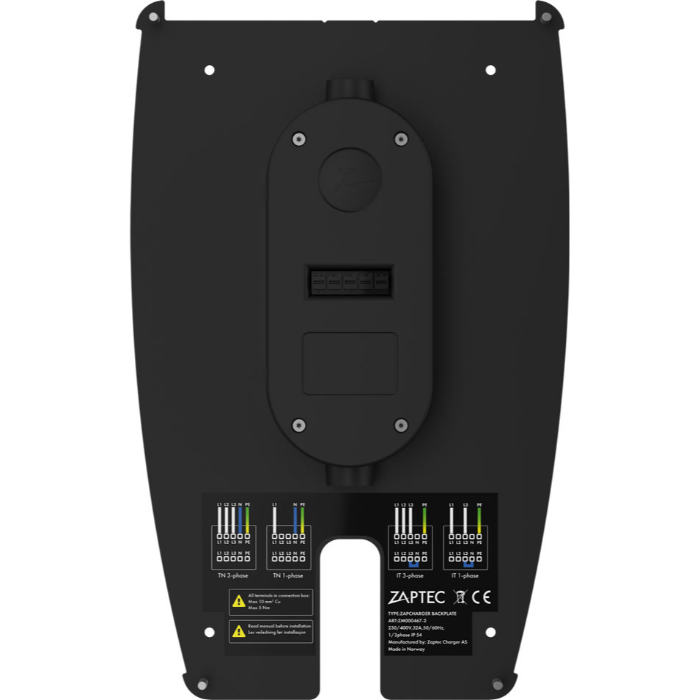 Zaptec Pro Bakplate, 1 Stykk, SKA-10801