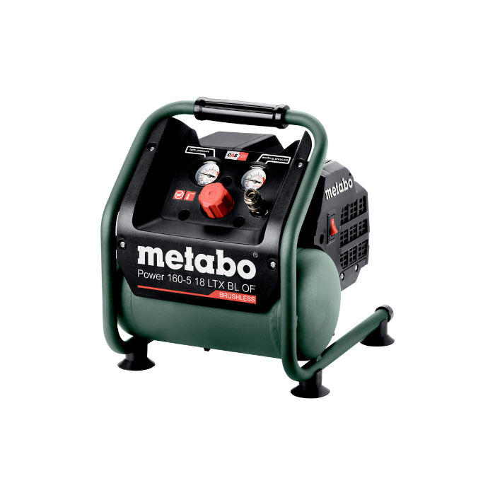 Metabo Power 160-5 18 LTX BL OF (601521850) Batteri kompressor, 1 Boxx, SME-601521850
