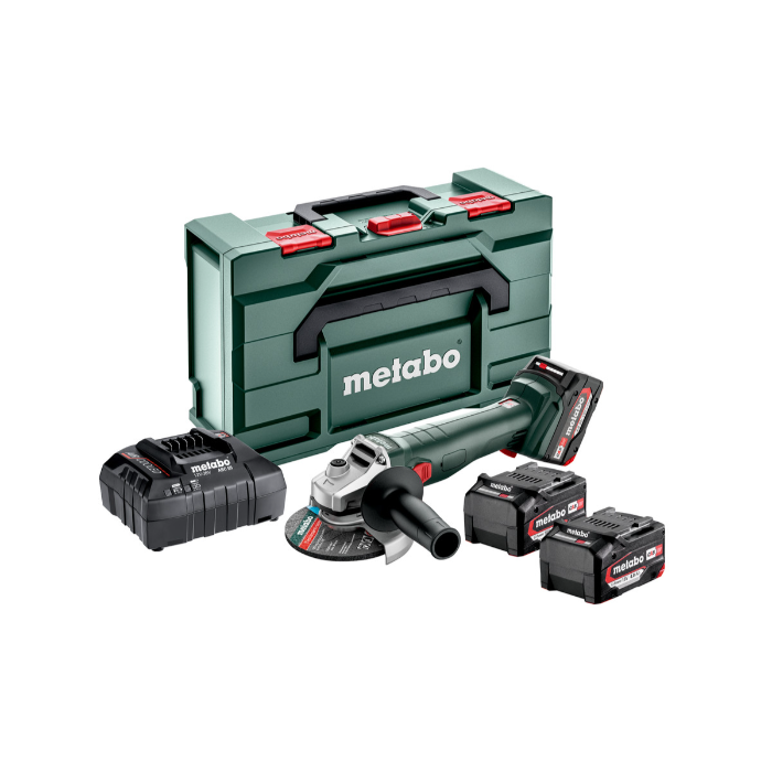 Metabo Batteri vinkelsliper W 18 L 9-125 Quick, 1 Stykk, SME-075