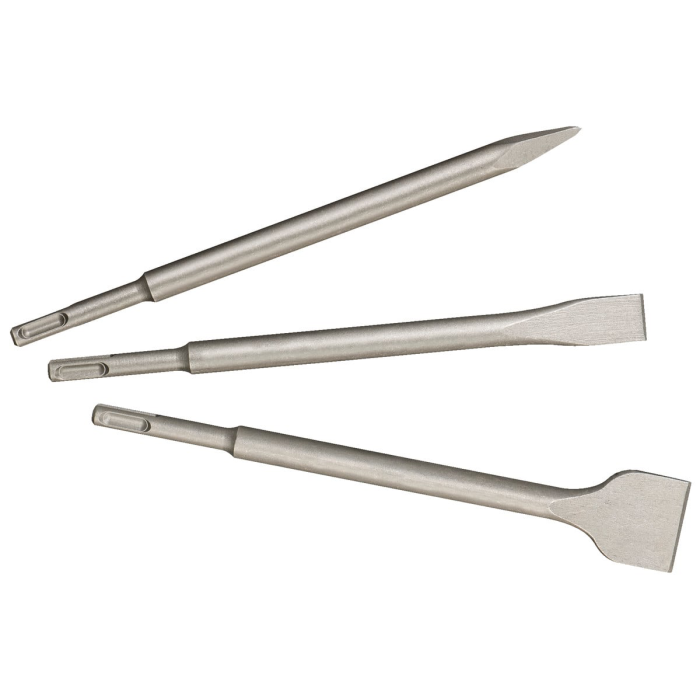 Metabo SDS-plus meiselsett, classic, 3 deler, 3 Stykke, SME-628412000