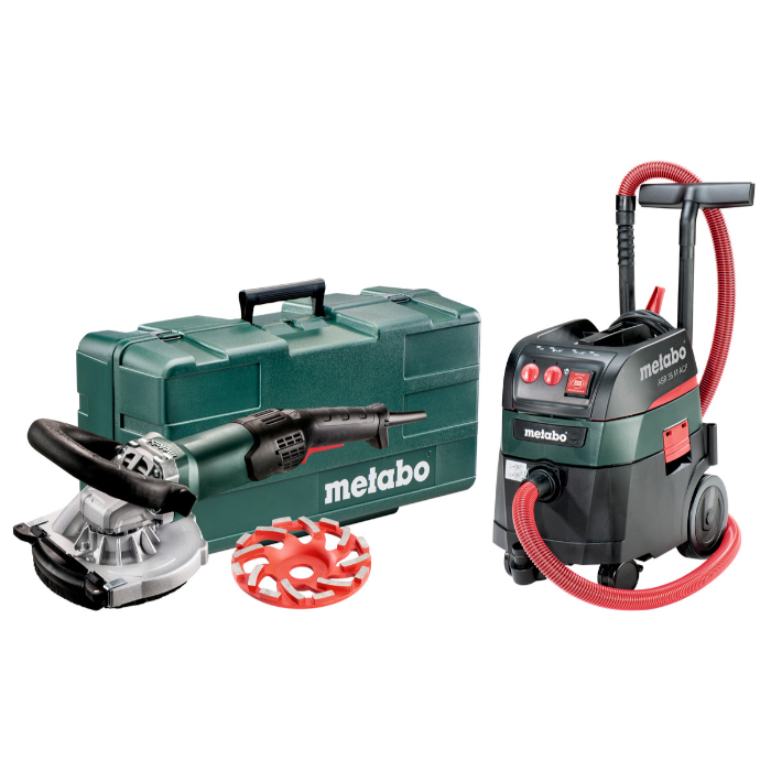 Metabo RSEV 19-125 RT + ASR 35 (L/M) ACP Sett - Elektrisk Maskin i Sett, SME-412