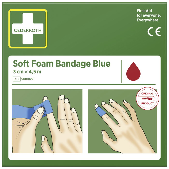 Cederroth Soft Foam Bandasje – Fleksibel (1 Boks), SSK-793