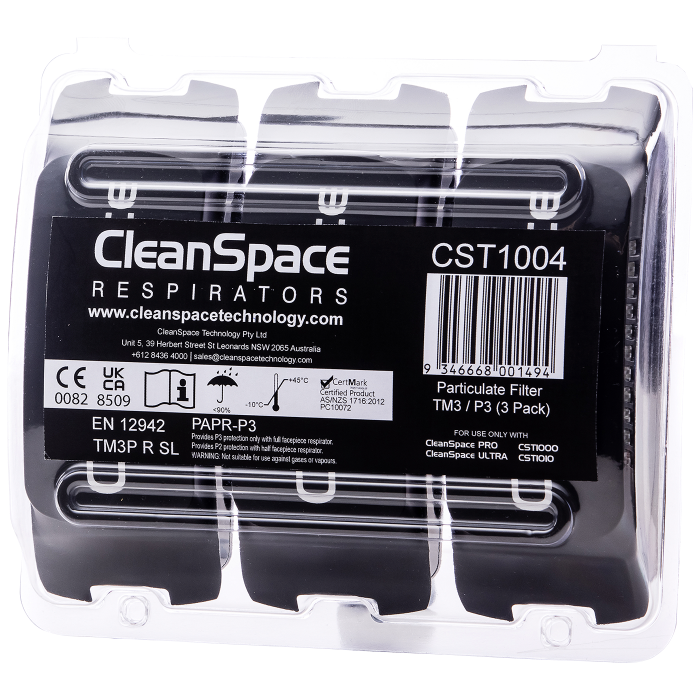 CleanSpace Partikkelfilter – Høy Kapasitet (225400118, 1 Stykk)