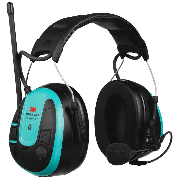 3M Peltor WS Alert XP+ Hørselvern – Bluetooth, FM-radio (466204327, 1 Stykk)