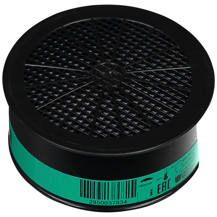 Sundström Gassfilter SR 295 K2 – Ammoniakkbeskyttelse (553300294, 3 Stykk)