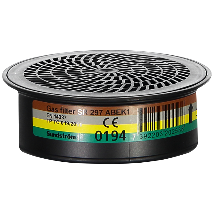 Sundström Gassfilter – ABEK Beskyttelse (553300377, 4 Stykk)