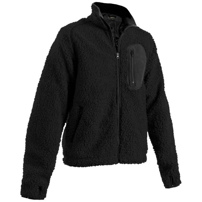 Blaklader Fleecejakke – Vindtett, Forlenget Rygg ( 811454578, Svart, 1 Stykk, størrelse-XXL )