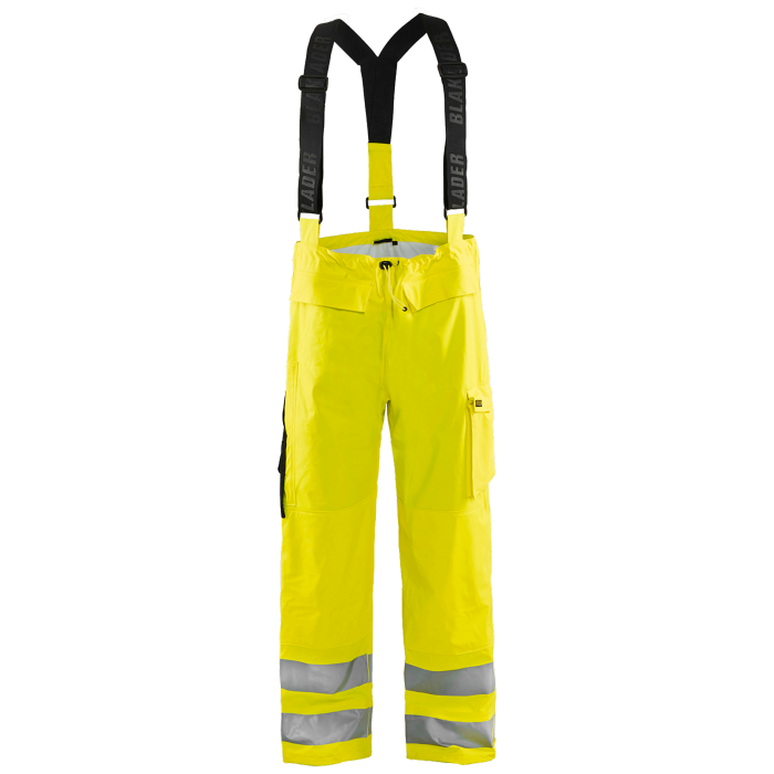 Blaklader Regnbukse – Vind- og vanntett (Gul, Størrelser: M, XL, XXL, 3XL), 1 Stykk, SSK-B864