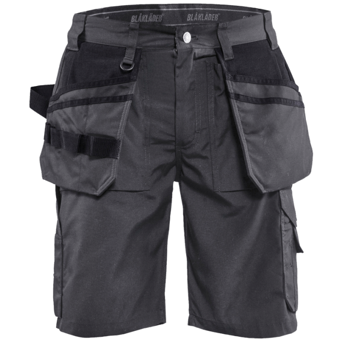 Blaklader Shorts – Cordura Forsterkede Lommer (Mørkegrå/Svart, Størrelser C44-C64), 1 Stykk, SSK-B621