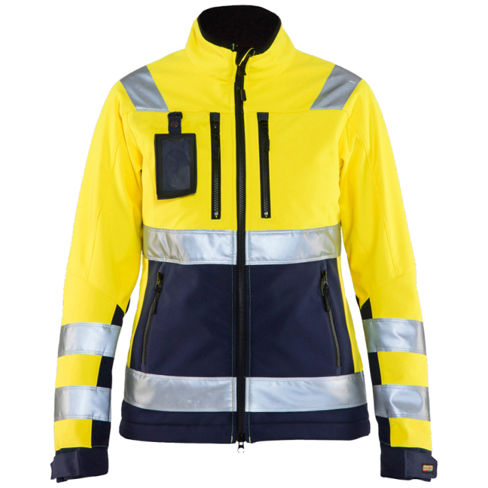Blaklader Softshell-Jakke – Vind- og vanntett (Dame, Flere farger og størrelser), 1 Stykk, SSK-B167