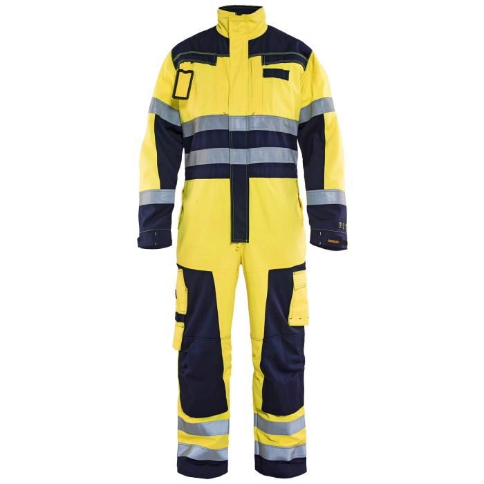 Blaklader Multinorm Kjeledress – Maksimal Beskyttelse (Gul/Marine, Størrelser 46-64, C100-C158, D96-D116), 1 Stykk, SSK-B150
