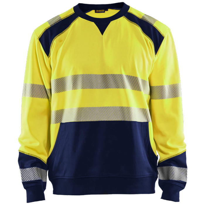 Blaklader Sweatshirt – Høy Synlighet, Praktiske Funksjoner, 1 Stykk, SSK-B050