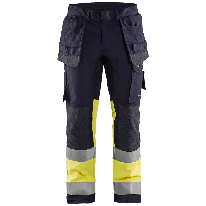 Blaklader Arbeidsbukse – Høy Komfort, Flamme- og HI-Vis-sertifisert, 1 Stykk, SSK-B624