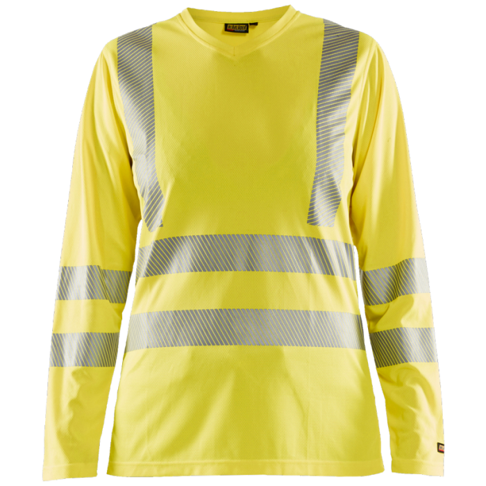 Blaklader Varsel T-skjorte – Høy Synlighet (Dame, Gul og Oransje, Størrelser XS-3XL), 1 Stykk, SSK-B058