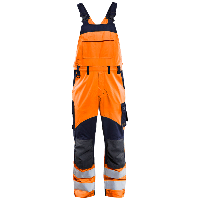 Blaklader Selebukse – Flammehemmende, høy slitestyrke (Oransje/Marine, Størrelser 46-64, D96-D124), 1 Stykk, SSK-B254