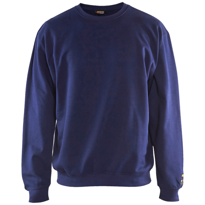 Blaklader Flammehemmende Sweatshirt – Høy Slitestyrke (Marine og Svart, Størrelser XS-6XL), 1 Stykk, SSK-B657