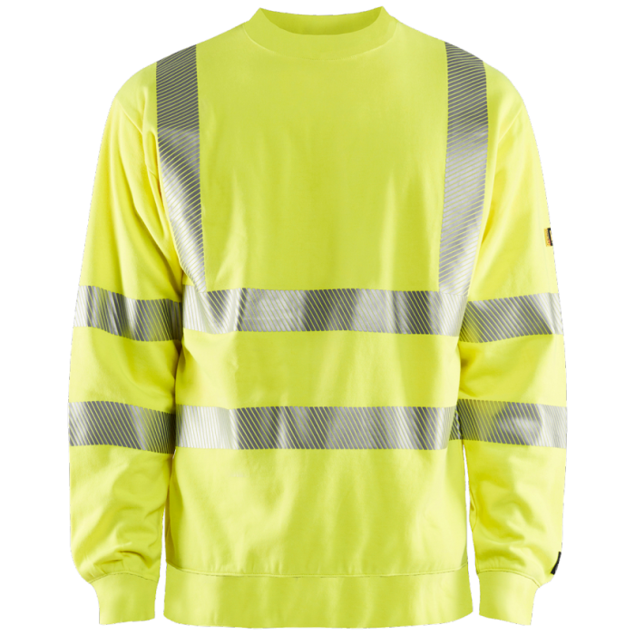 Blaklader Sweatshirt – Høy Beskyttelsesverdi (Gul, Størrelser XS-6XL), 1 Stykk, SSK-B088