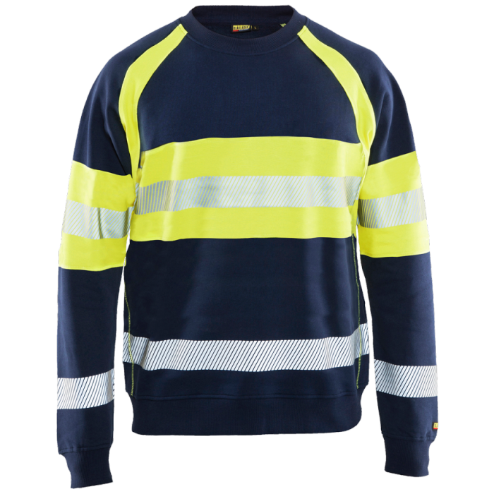 Blaklader Sweatshirt – Myk, Komfortabel, Flammehemmende og HI-Vis, 1 Stykk, SSK-B082