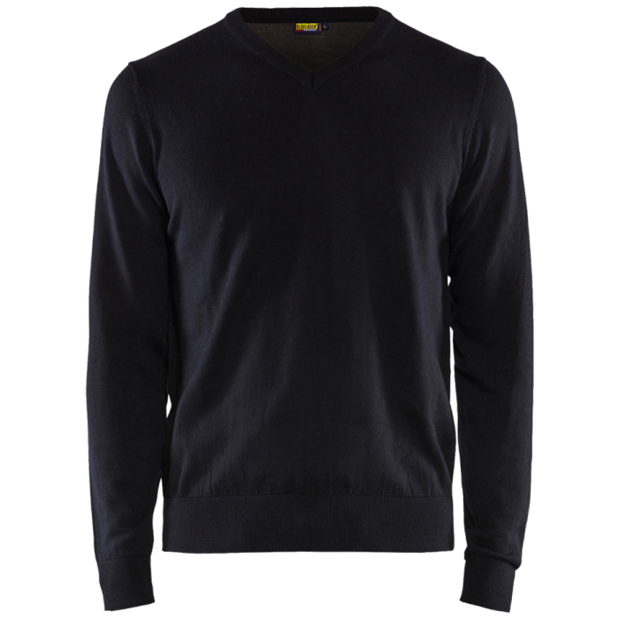 Blaklader Strikkegenser – Elegant V-hals, 1 Stykk, SSK-B710