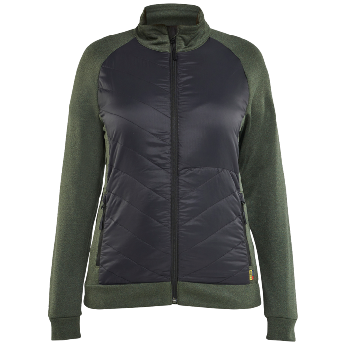 Blåkläder Genser – Stilfull og Praktisk (Dame, Grønn/Svart, Størrelser XS-3XL), 1 Stykk, SSK-B352
