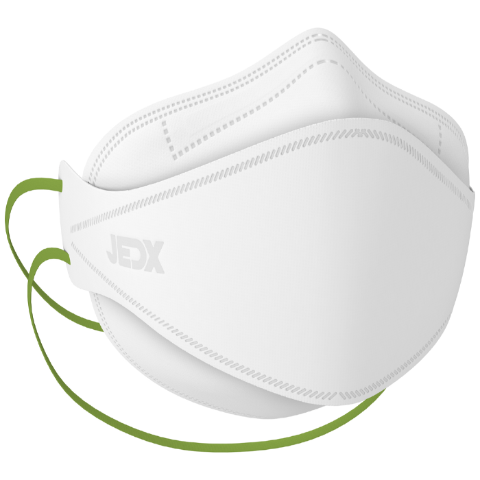 JedX Filtrerende Halvmaske – FFP3 NR, Medisinsk Standard (951000109, 1 Stykk)