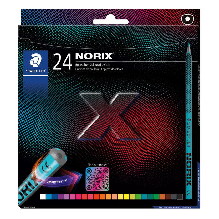 STAEDTLER Norix fargeblyanter (assortert pakke), SDC-473
