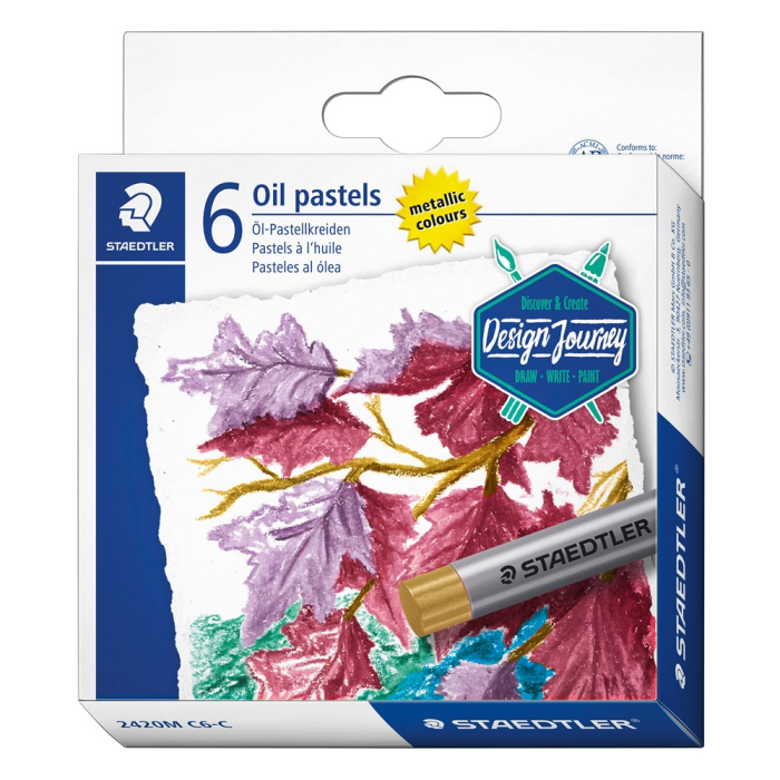 Staedtler Fargeblyant Oljepastell og Metallisk Sett (30), SDC-478