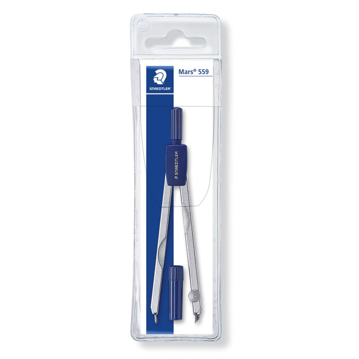 Staedtler Passer Mars 559 – Presisjonsinnstilling (STA559WP00, 1 Eske)