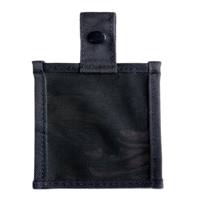 Tranemo ID-kortlomme – 100% Polyester, Slitesterk (90190007, Svart, 1 Stykk, størrelse-)