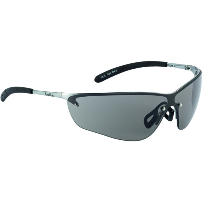 Bolle Safety Smoke Lens Platinum Lite sikkerhetsbriller, grå, SBS-SILPSF