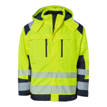 Top Swede 120 Jakke Unisex Fluorescerende Gul/Marine - Størrelser XS til 3XL, SBG-1000684