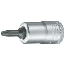 Gedore Blue Line 3/8-tommers Torx-skrutrekkerbitssokler T27-T45, 1 Stykk, SGD-910