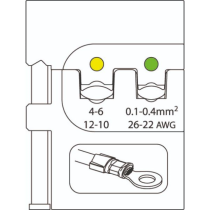 Gedore Blue Line Modulinnsatser for isolerte klemmer, 1 Stykk, SGD-838