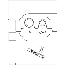 Gedore Blue Line Modulinnsatser, 1 Stykk, 8140-serien, SGD-843