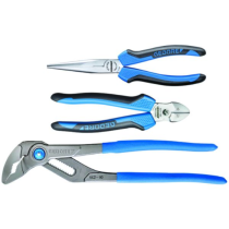 Gedore Blue Line 3-delt tangsett i L-Boxx Mini, SGD-295