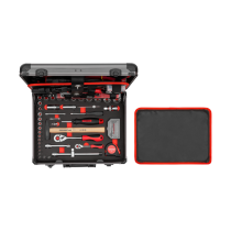 Gedore Red Line, R46007138, 138-stk Allround verktøysett i ALU-verktøykasse, 1 sett, SGD-3300189