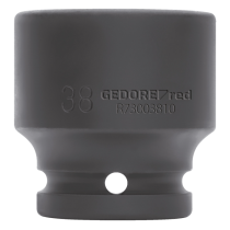 Gedore Red Line 3/4" Støtsokkelsett, størrelser 19 mm til 46 mm, SGD-799