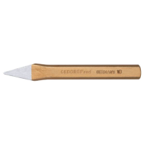 Gedore Red Line Tverrkuttet meisel flatt ovalt sett, 125x5x9 mm til 150x6x11 mm, 1 Stykk, SGD-395