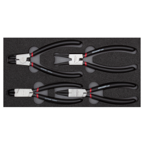 Gedore Red Line, R22150017, 4-stk låsetangsett 2/6 Ct-modul, 1 sett, SGD-3301716