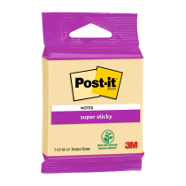 3M Post-it kanarigule notater - 76x76mm og 76x127mm, SDC-993